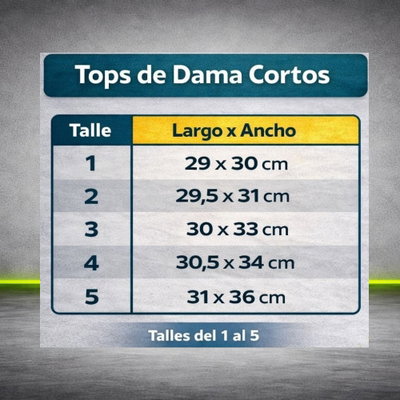 TOP DAMA DE SUPLEX CRUUZ REFORZADO 