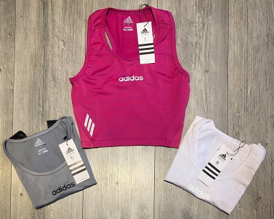 Musculosa crop top dama