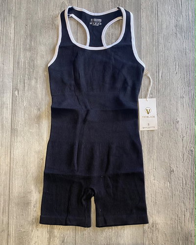 Catsuit (vicblack liso negro)