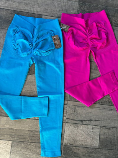 Calza push up en v