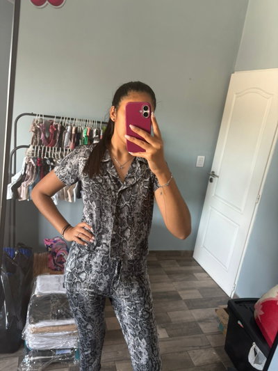 Pijamas camisero largo - S/M