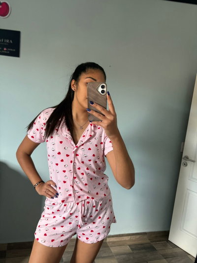 Pijamas camiseros corto 