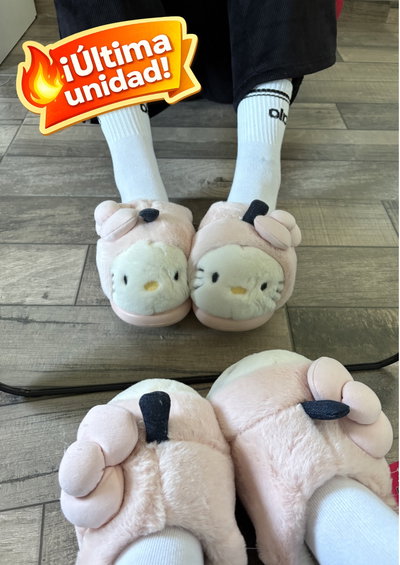 Pantuflas “kitty”