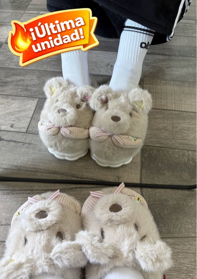 Pantuflas "osito"