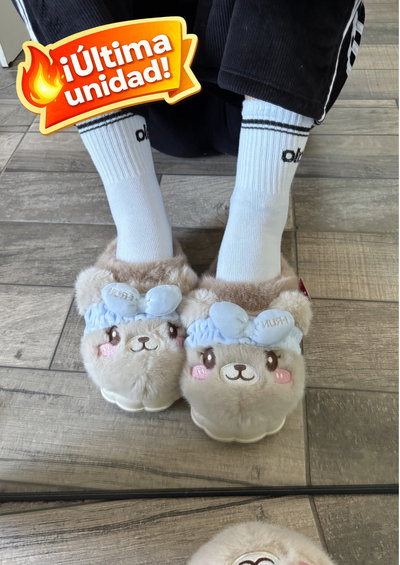Pantuflas “skincare”