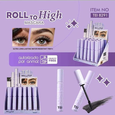 💟Rímel de pestañas Roll to Hihg TEI💟