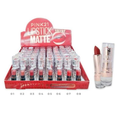 ❣️Labial en barra efecto Matte Velvet Pink 21❣️
