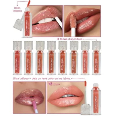 ❣️Lip Gloss Diamond Pink 21❣️