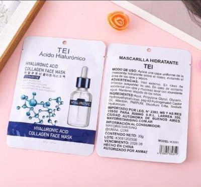 💗Mascarillas faciales TEI💜