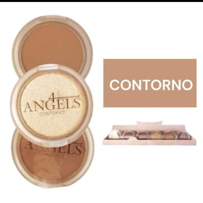 🤎Contorno/iluminador 4 ANGELES🤍