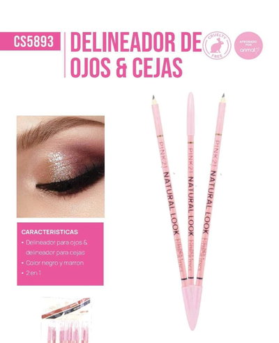 💗Delineador de ojos y cejas🤎