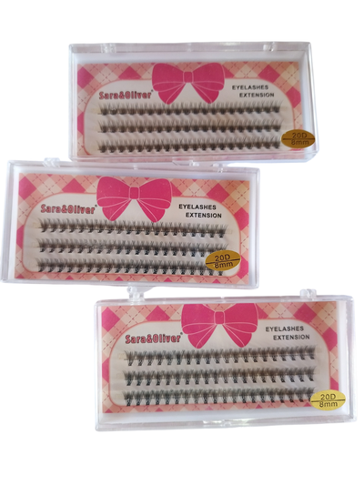 💗Pestañas postizas 8mm💗