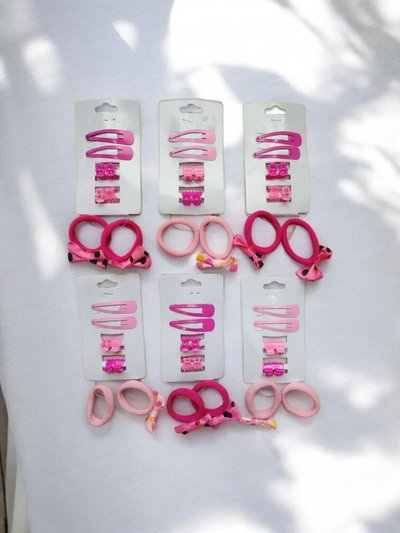💗Set hebillas+broches+colitas💗