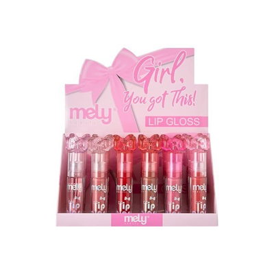 💝Lip gloss moño MELY💝