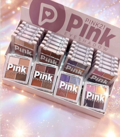 💞Paleta de sombras PINK 21 (6 tonos)💞