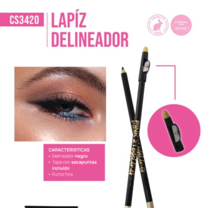 🖤Delineador de ojos PINK 21💛