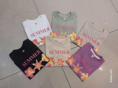 REMERA BASICA SUMMER
