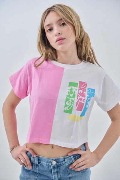 REMERA TOP SUPER PODEROSAS 
