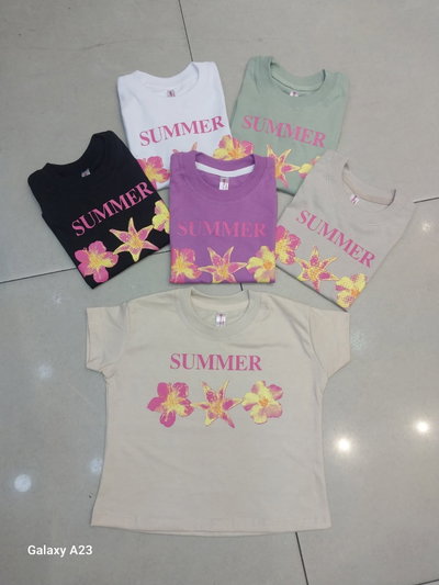 REMERA BASICA SUMMER