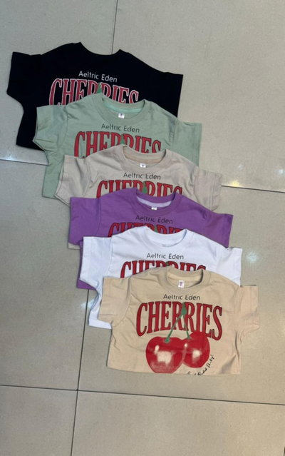 REMERA TOP CHERRIES 