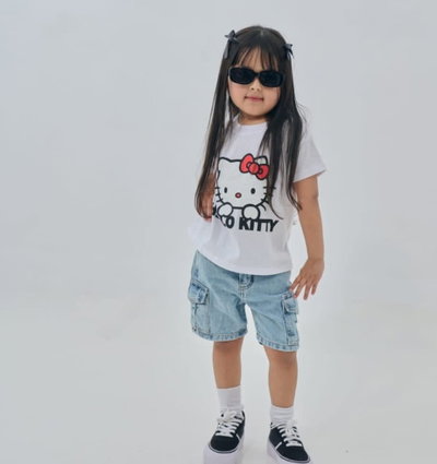 REMERA BASICA HELLO KITTY 