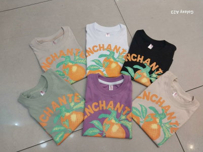 REMERA BASICA ORANGE 