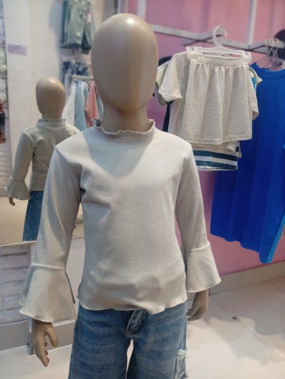 CAMISETA MANGA LARGA VOLADO 
