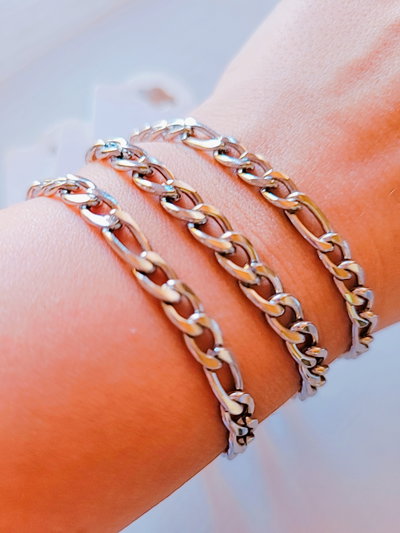PULSERA PLANA UNISEX X 3