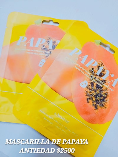 MASCARILLA PAPAYA X 2