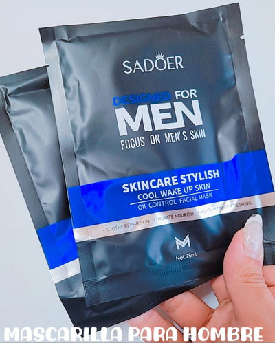 MASCARILLA PARA HOMBRE X 2