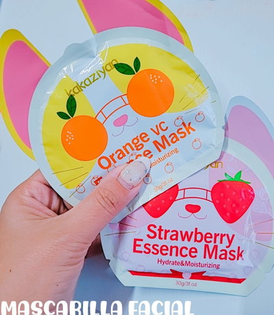 MASCARILLA FACIAL HIDRATANTE X 2