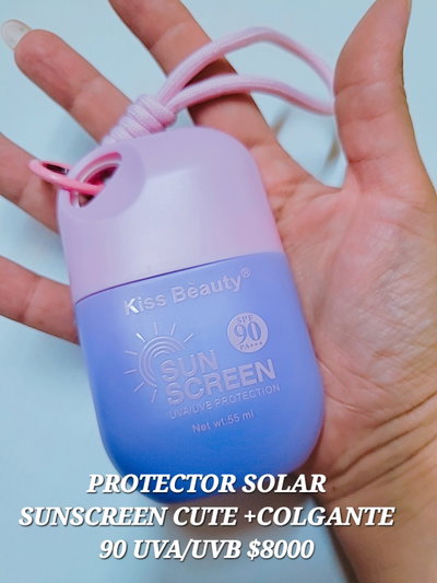 PROTECTOR SOLAR 90 UV + COLGANTE