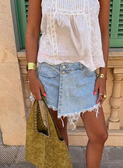 short pollera mica 🥥