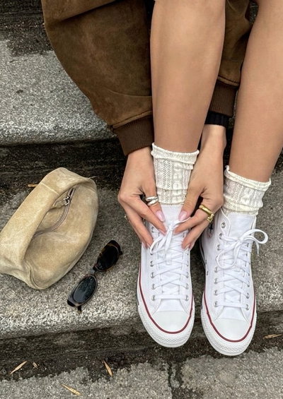 converse blancas 🤍