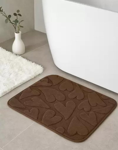Alfombra baño con formas