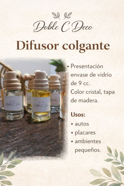 Difusor Colgantes 9cc