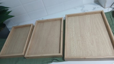 Bandejas de bambú