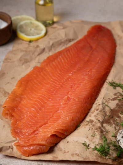 Trucha salmonada