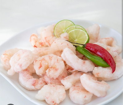 Langostinos pelados