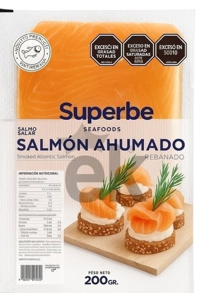 Salmón ahumado 