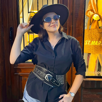 FAJA BOHO CON TACHAS