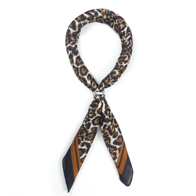 PAÑUELO LINO ANIMAL PRINT 60 X 60 CM