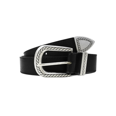 CINTO HEBILLA GRABADA DISEÑO TRENZADO 