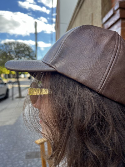 GORRA ECOCUERO