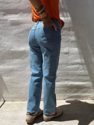 JEAN RECTO CLÁSICO - CELESTE