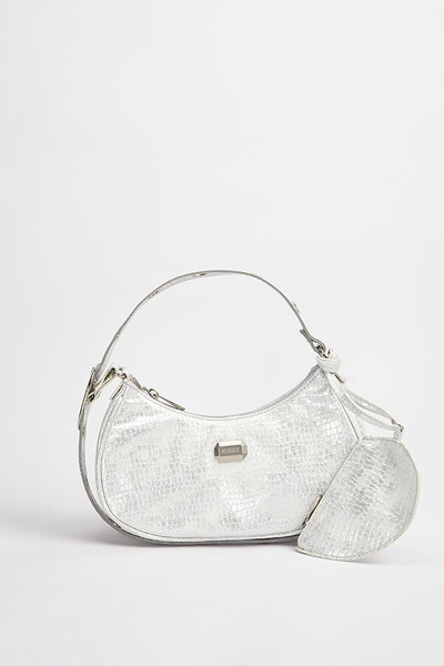 CARTERA CROCO WHITE FOIL SP 