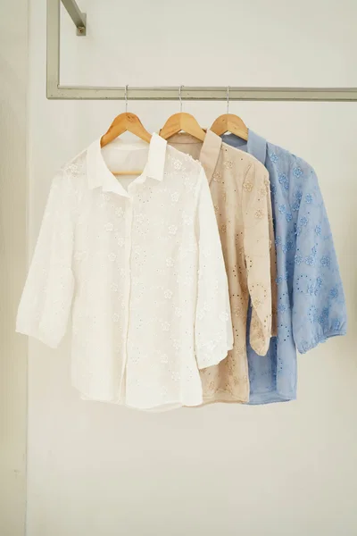 CAMISA DONATA - poplín y broderie