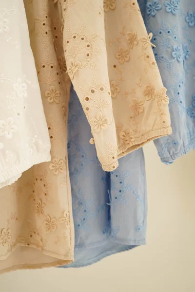 CAMISA DONATA - poplín y broderie