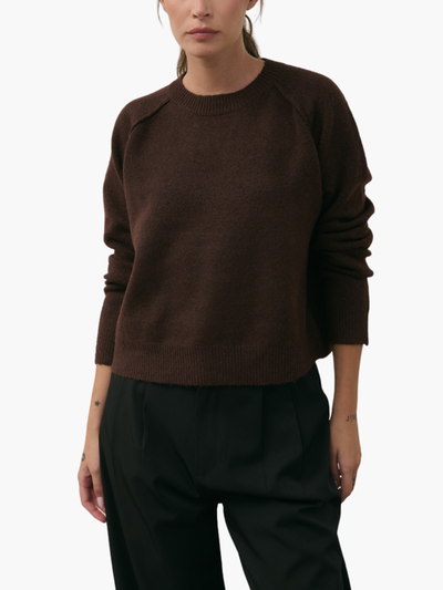 SWEATER INVER - CHOCOLATE
