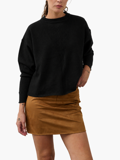 SWEATER BEAN - NEGRO